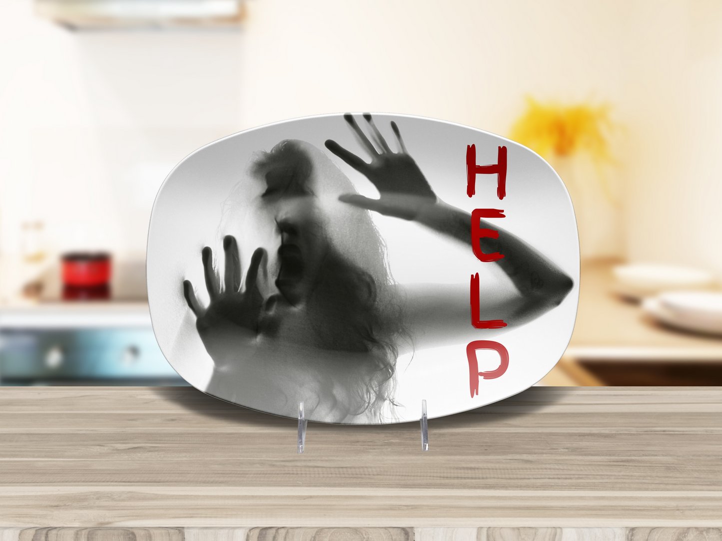 Help Girl / Name Platter