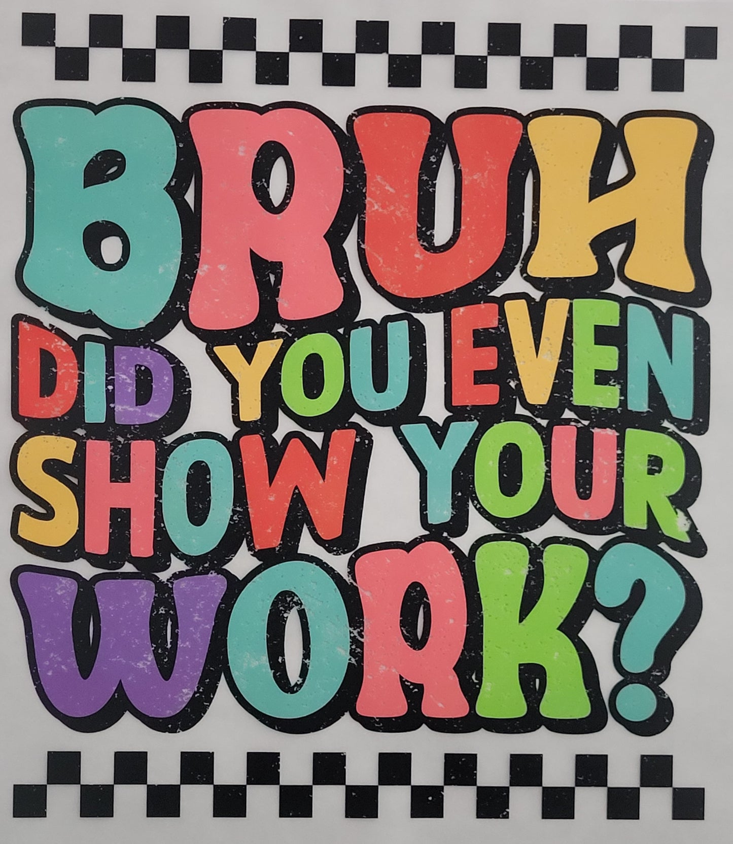 Show Your Work