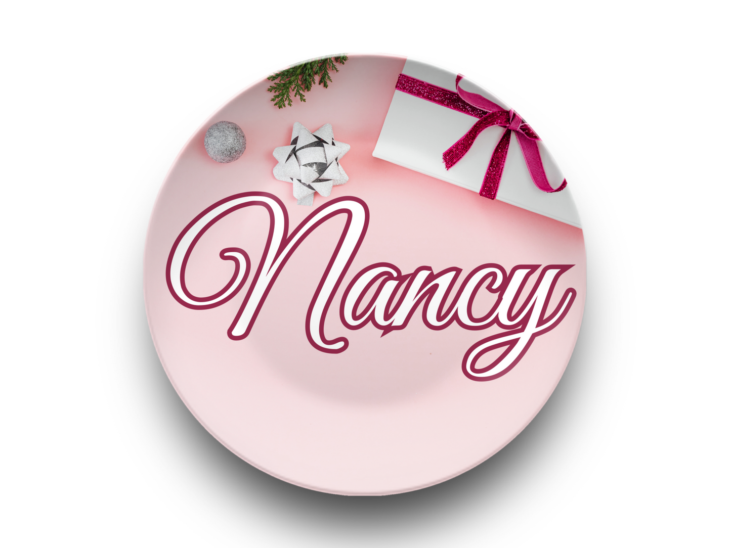 Pink Gift Name Plate