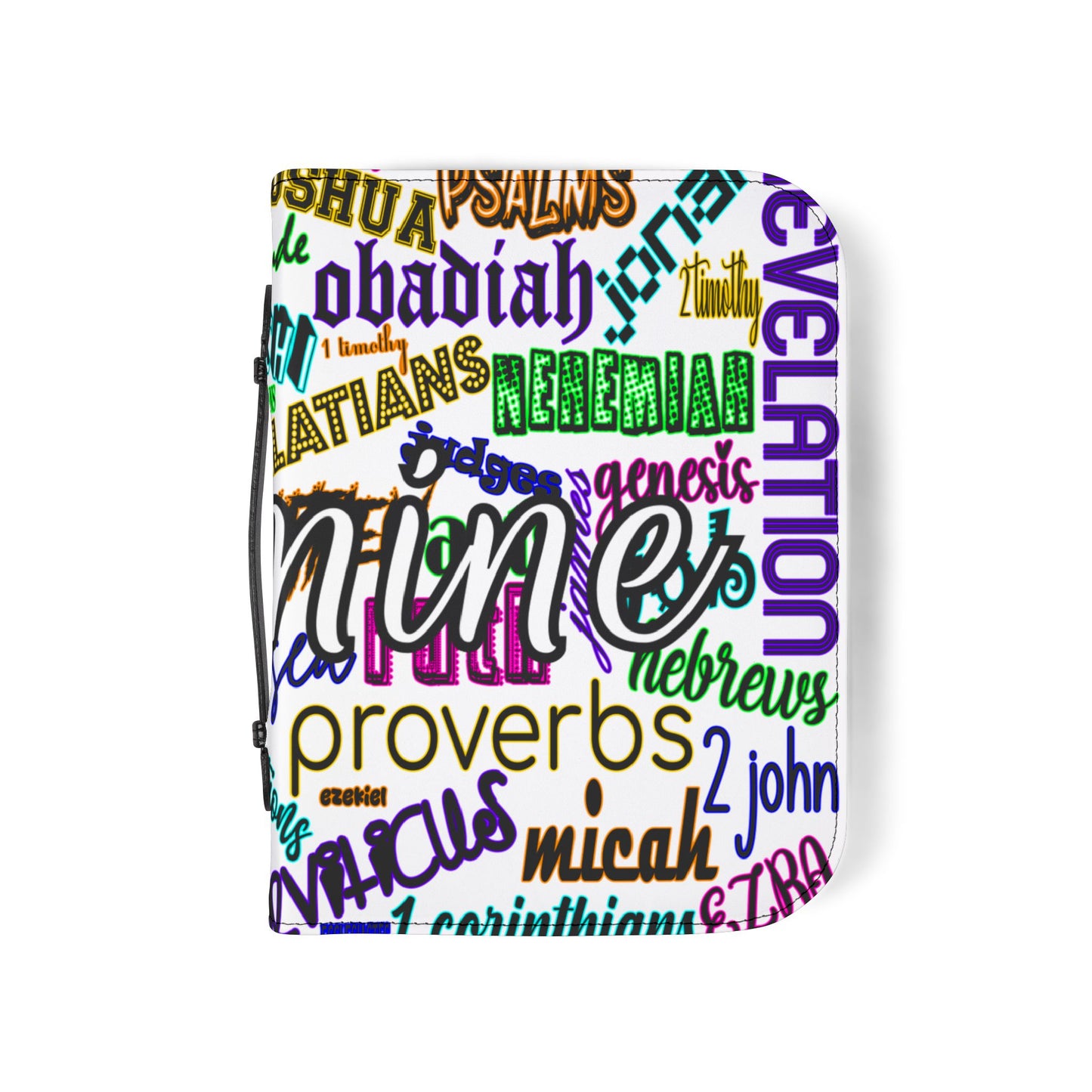 Books of Bible Bright Collage Bible Cover