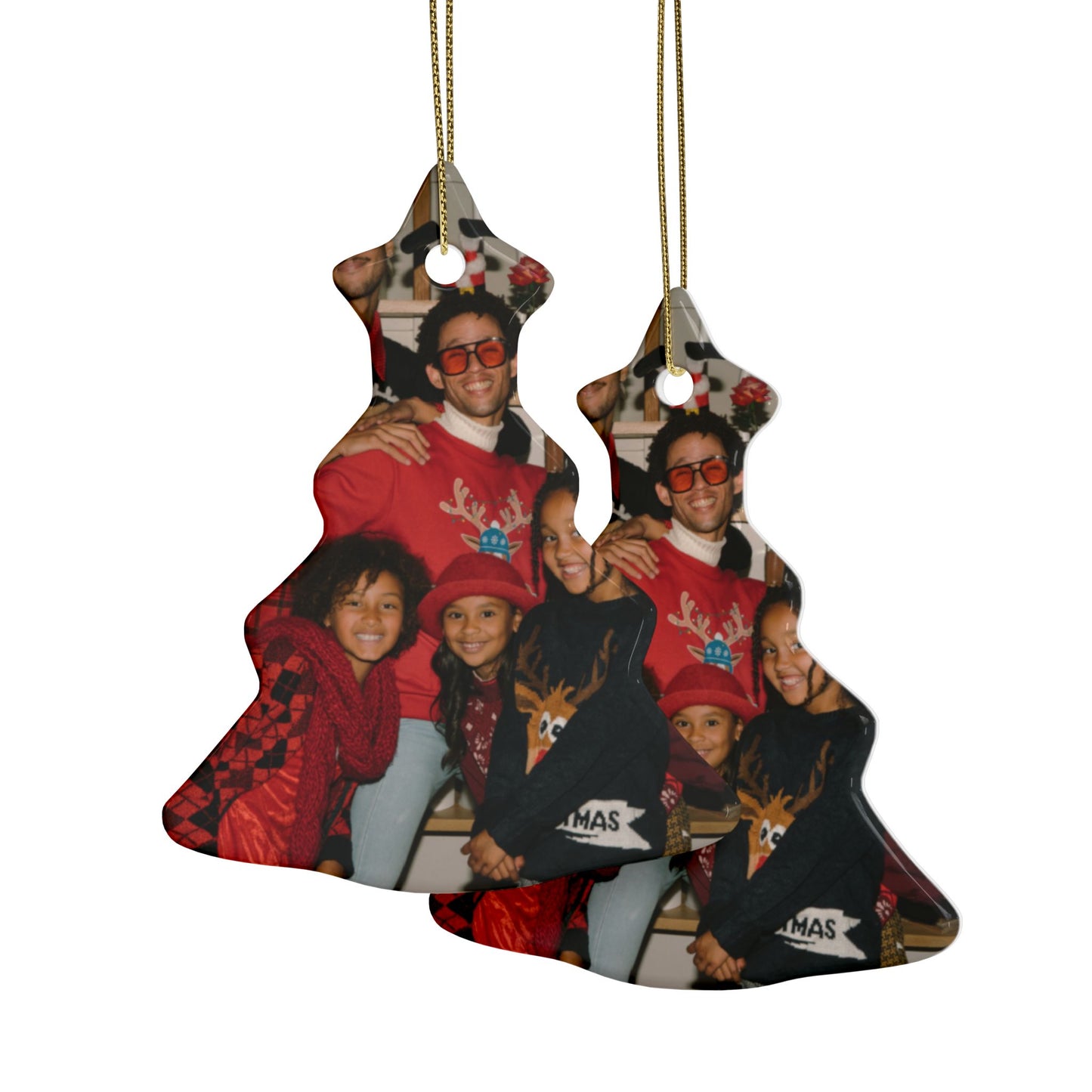 Photo Ceramic Ornaments (1pcs, 5pcs, 10pcs, 20pcs)