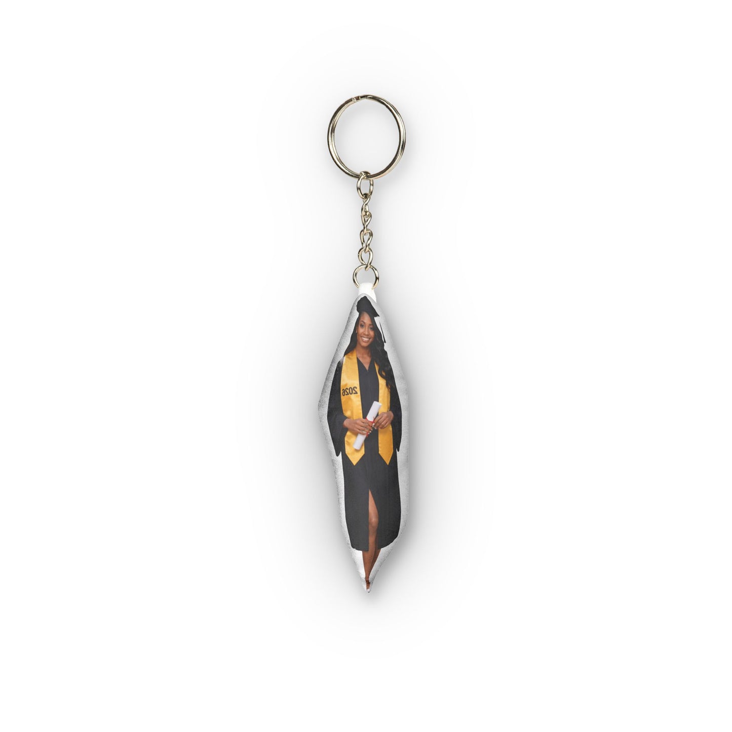Custom Shape Mini Plush Keychain