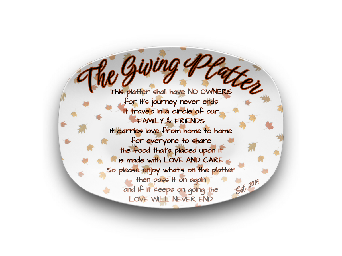 The Giving Est Year Platter