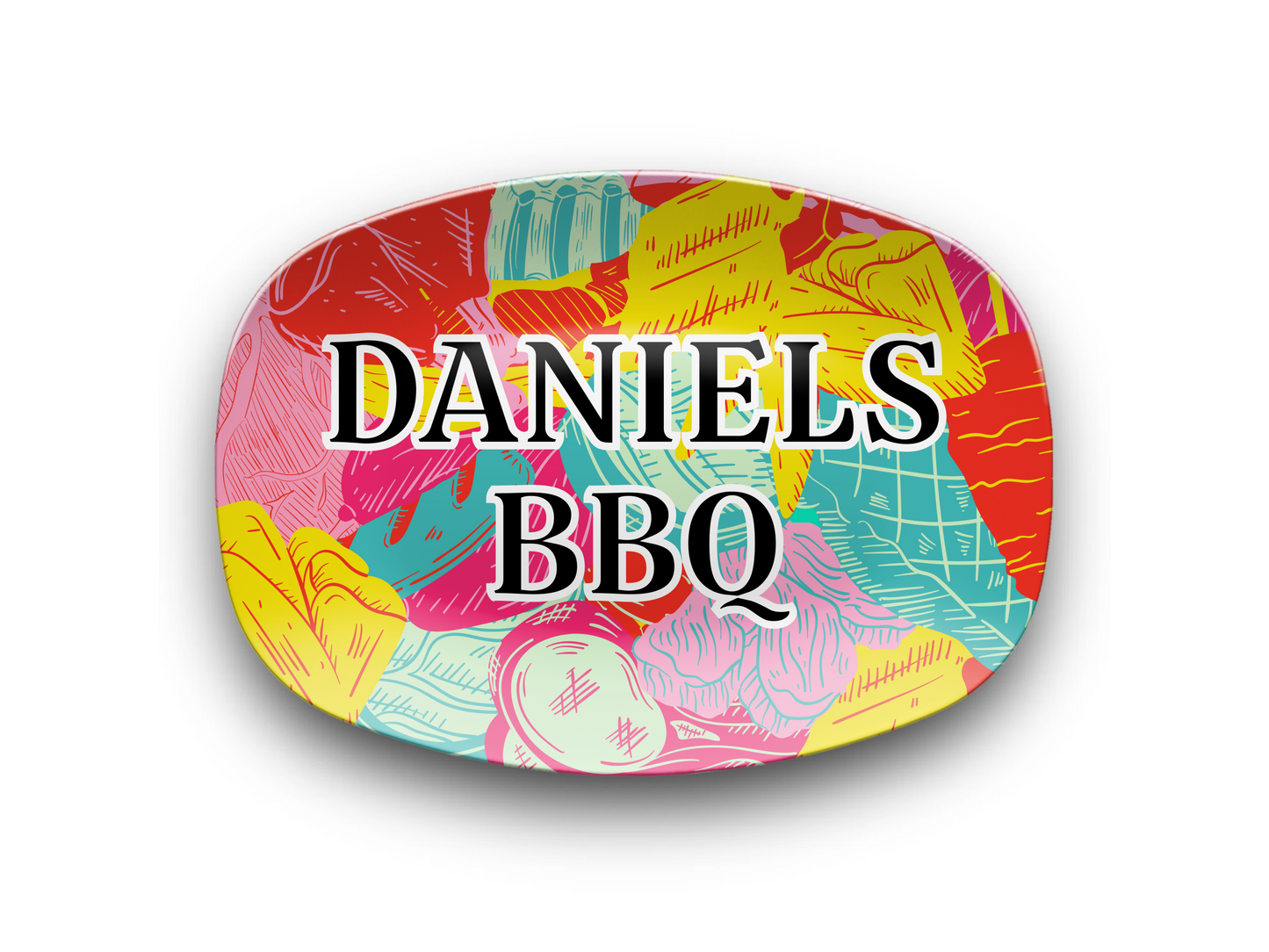 Bright BBQ Platter