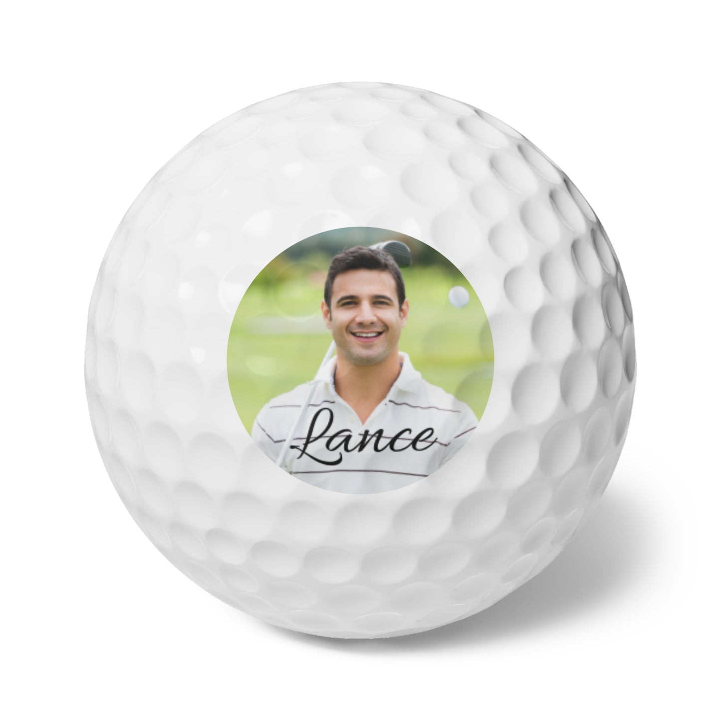 Photo Name Golf Balls, 6pcs