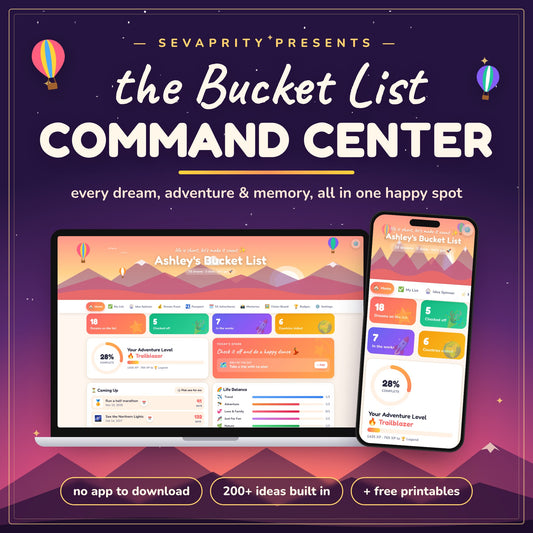 Bucket List Command Center