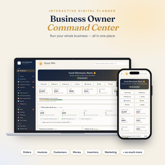 Business Owner Command Center