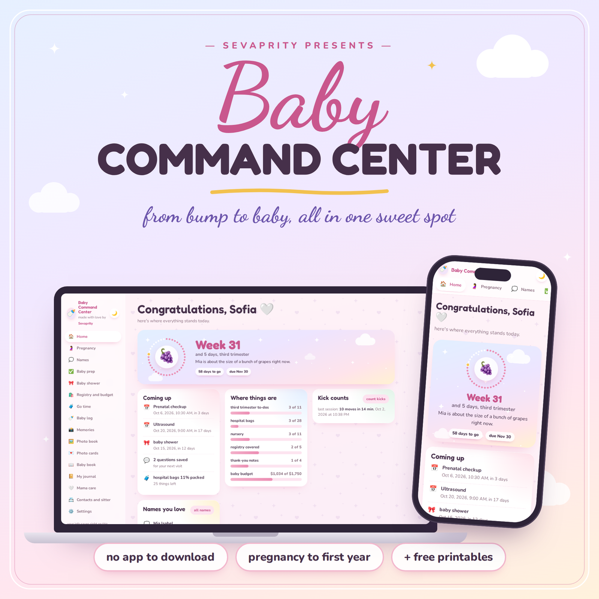 Baby Command Center