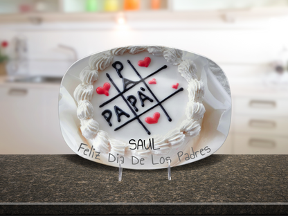 TTT Papa Name Platter
