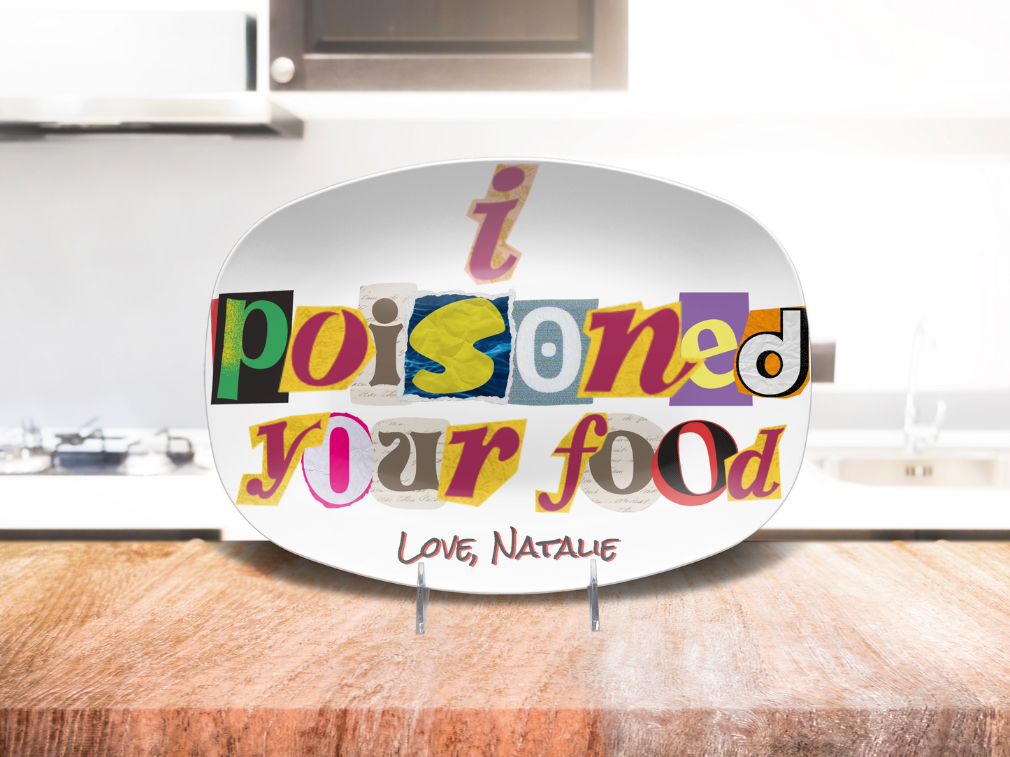 Poisoned Food Joke Platter