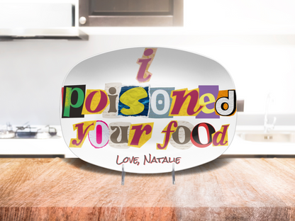 Poisoned Food Joke Platter