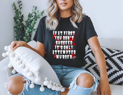 I'ts Only Attempted Unisex Softstyle T-Shirt