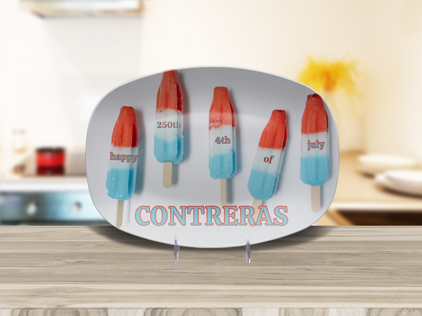 Ice Cream Name Platter