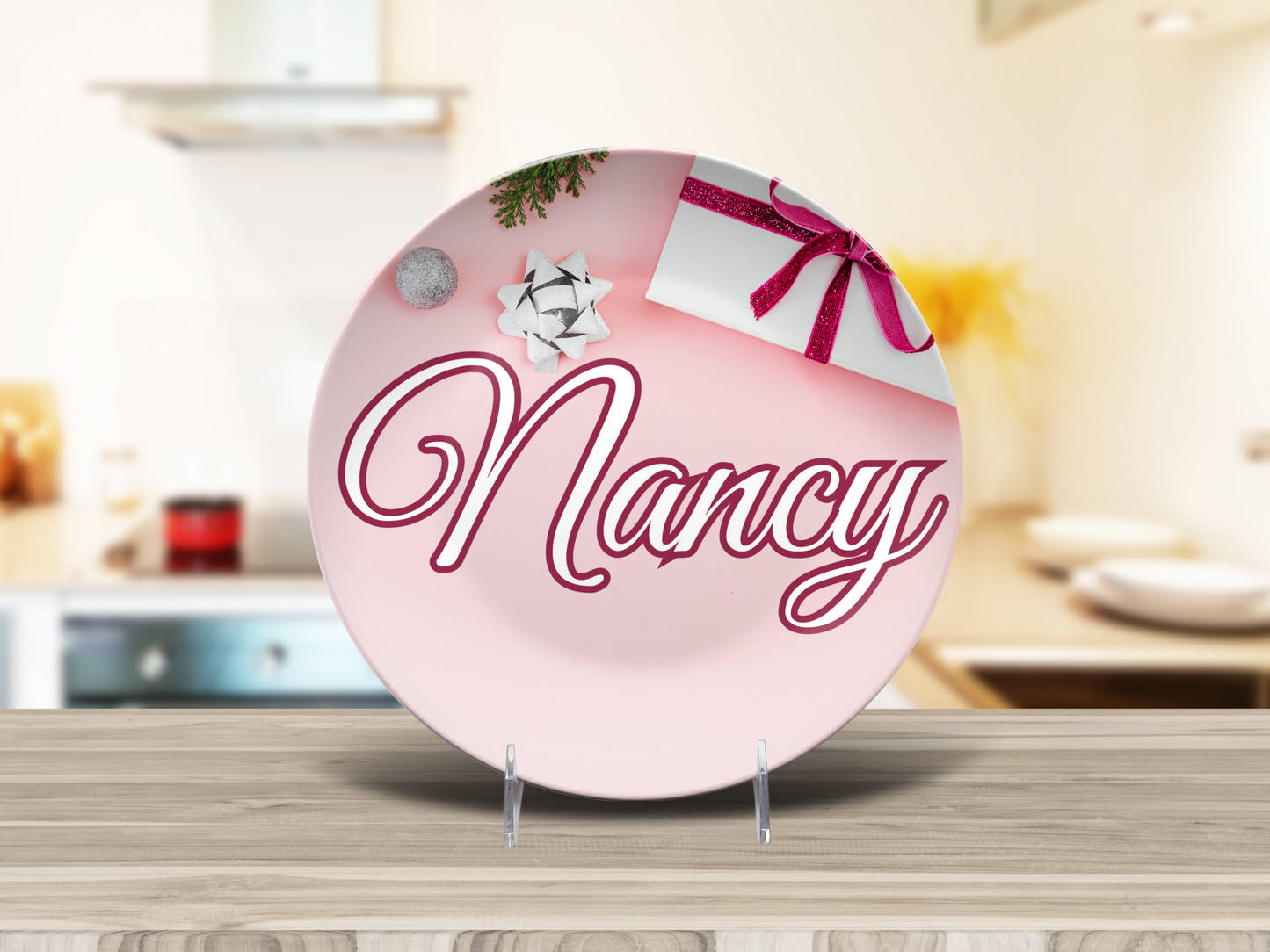 Pink Gift Name Plate