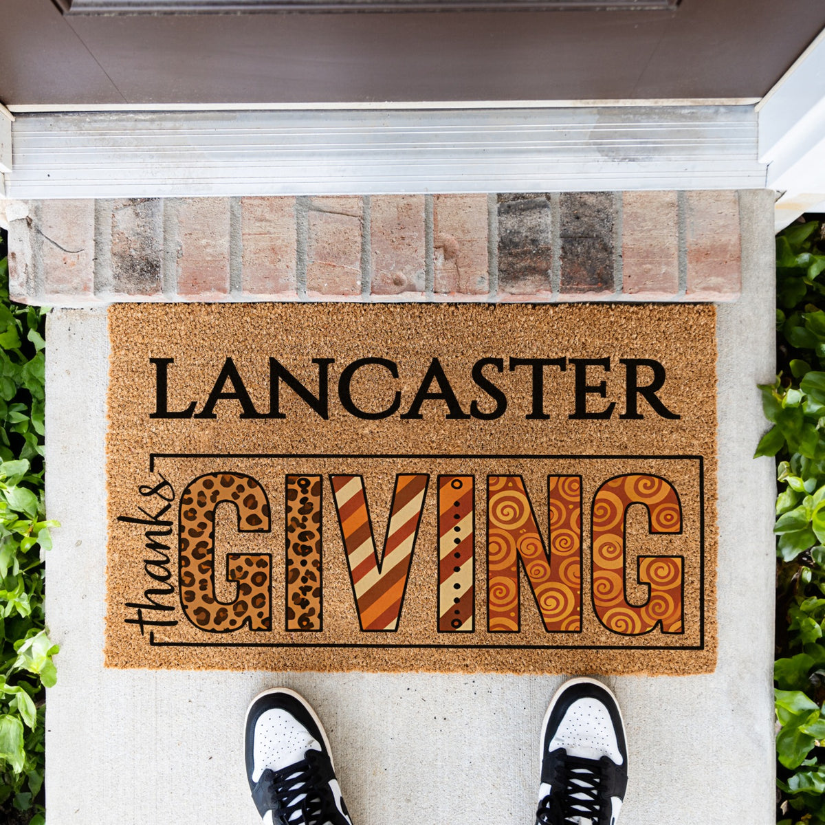 Name Thanksgiving Doormat