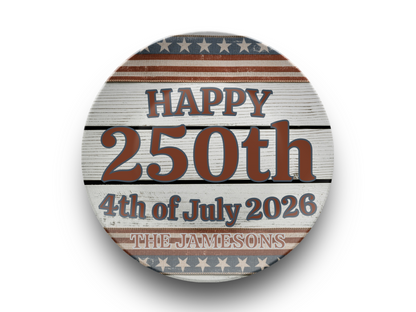 Happy 250th Name Plate