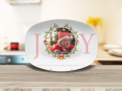 Photo Joy Christmas & New Year Platter