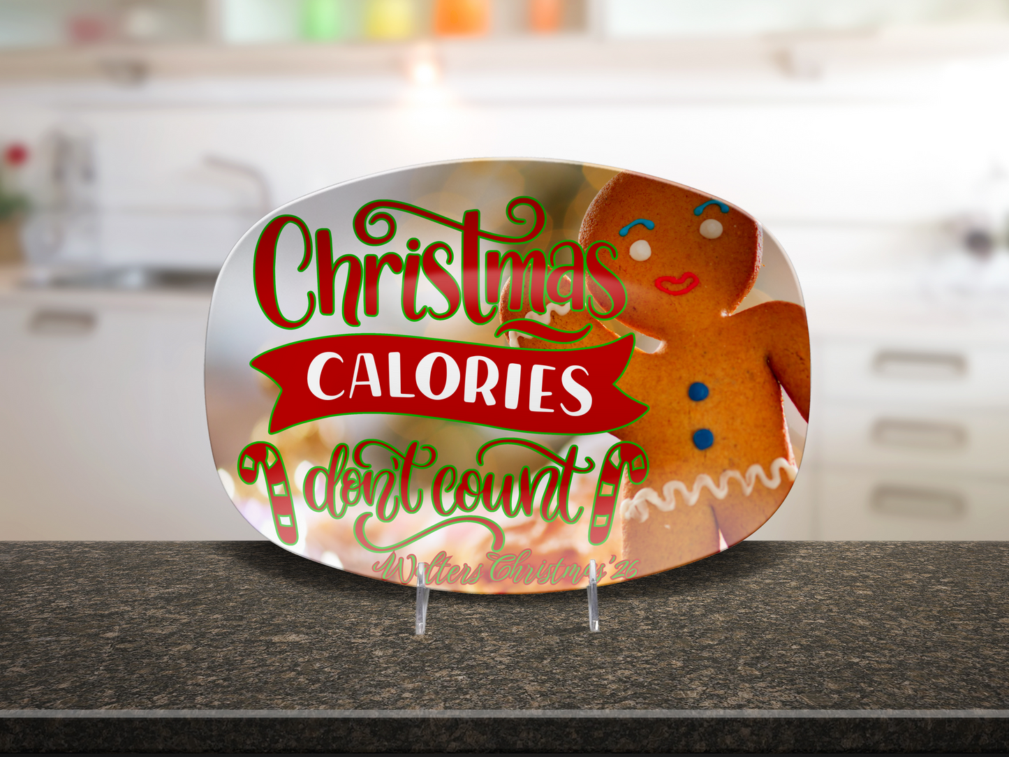 Calories Don't Count Names Platter