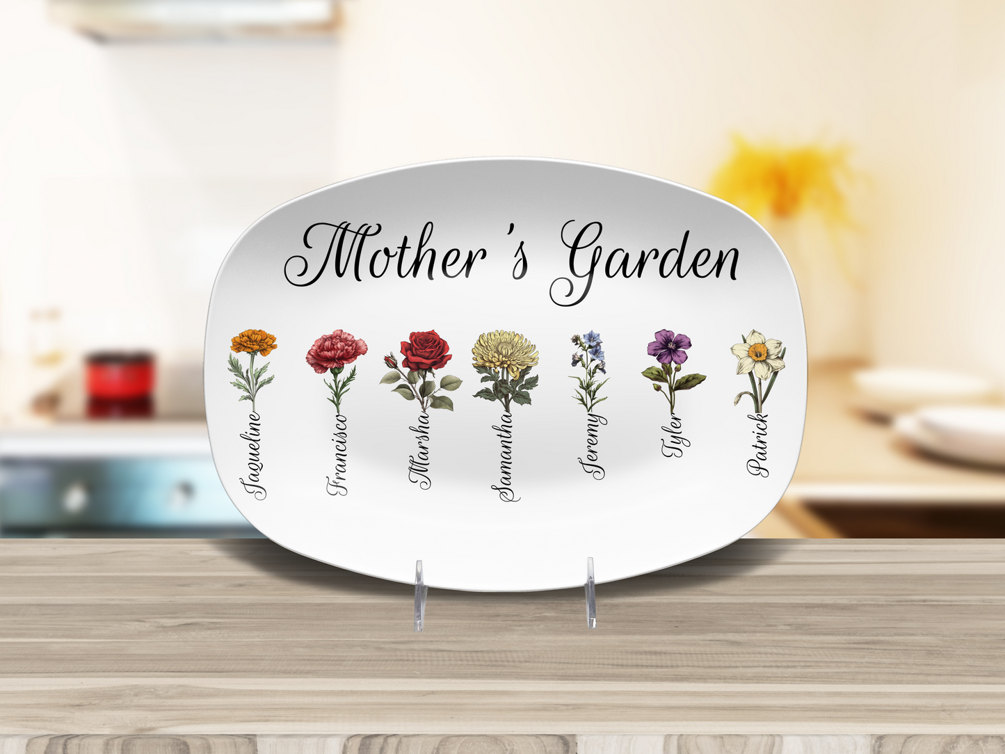 Mother's Garden Platter