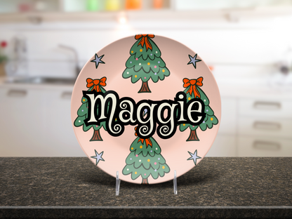 Cute Trees Name Plate