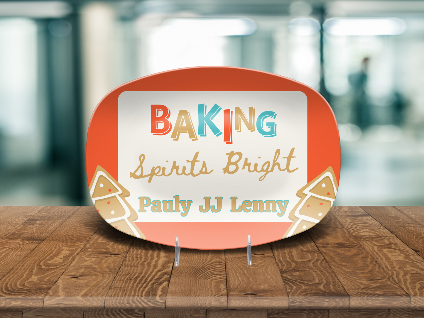 Baking Spirits Bright Names Platter