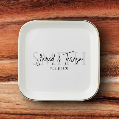 Names Est Date Jewelry Dish
