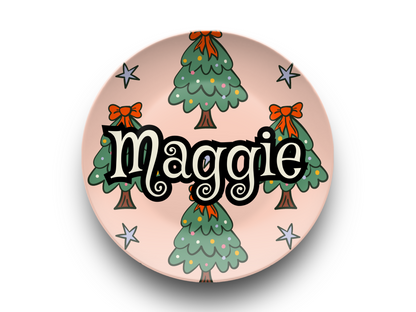 Cute Trees Name Plate