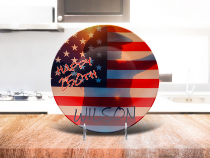 Western Flag Name Plate