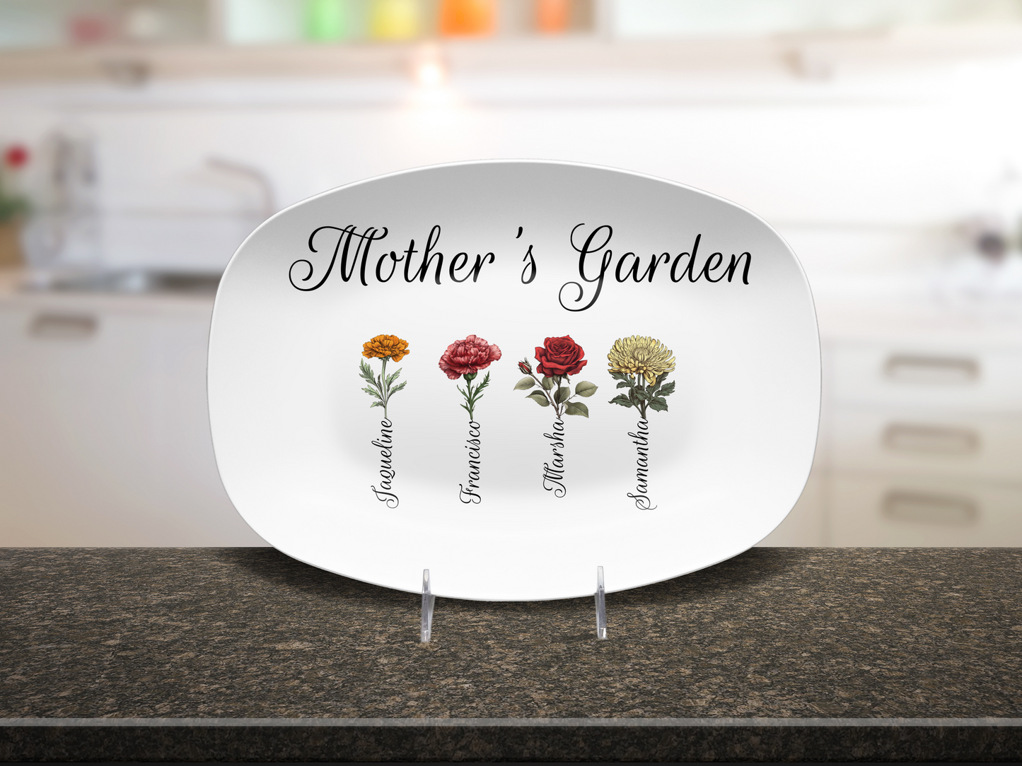 Mother's Garden Platter