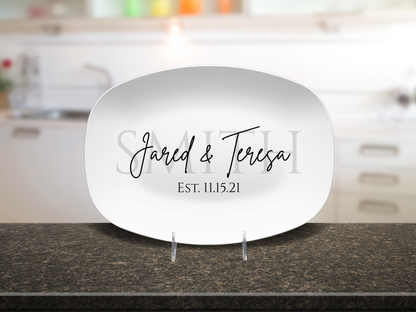 Est. Couples Full Name Platter