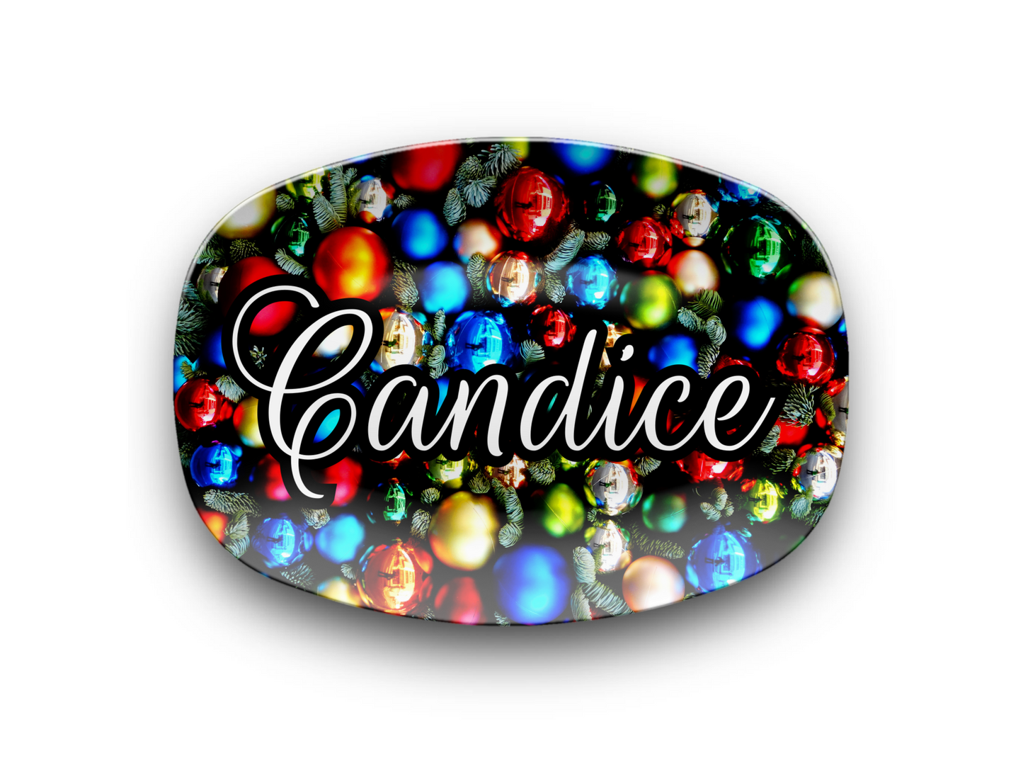 Ornaments Name Platter