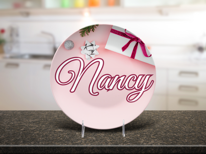 Pink Gift Name Plate
