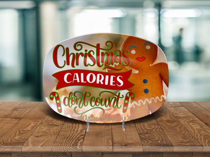 Calories Don't Count Names Platter