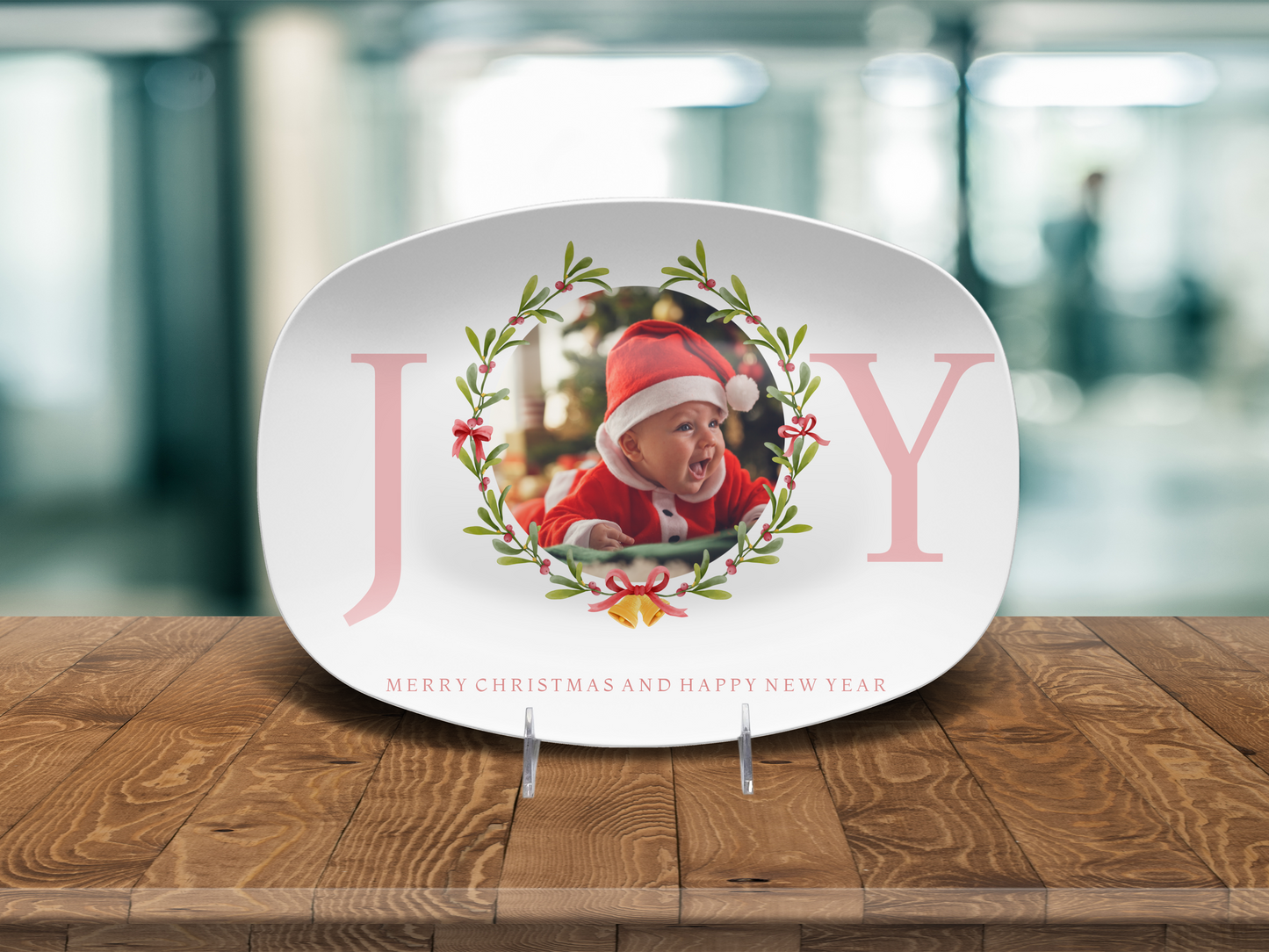 Photo Joy Christmas & New Year Platter