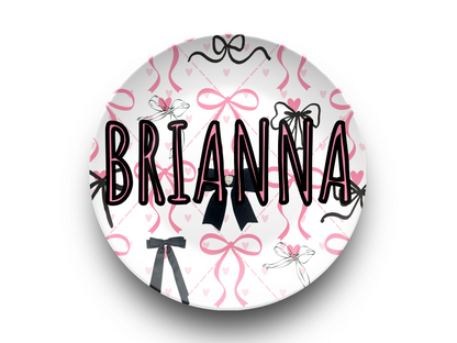 Coquette Bows Name Plate