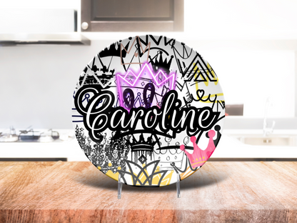 Crowns Name Plate
