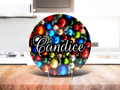 Ornaments Name Plate
