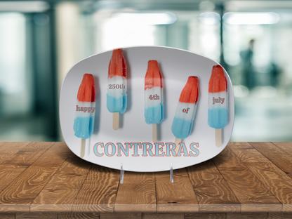 Ice Cream Name Platter