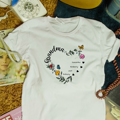 Grandma Hearts Unisex Softstyle T-Shirt