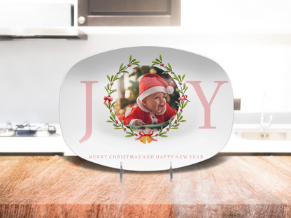 Photo Joy Christmas & New Year Platter