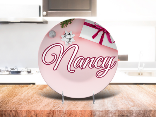 Pink Gift Name Plate