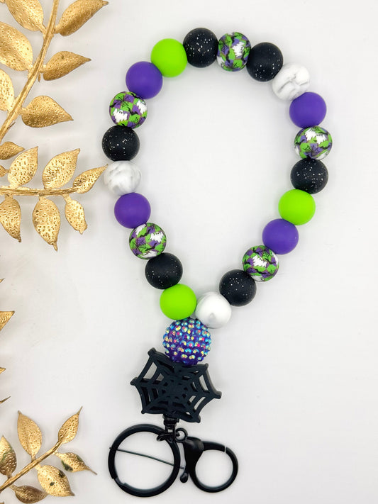Teardrop Wristlet - Spider Web (M&H)