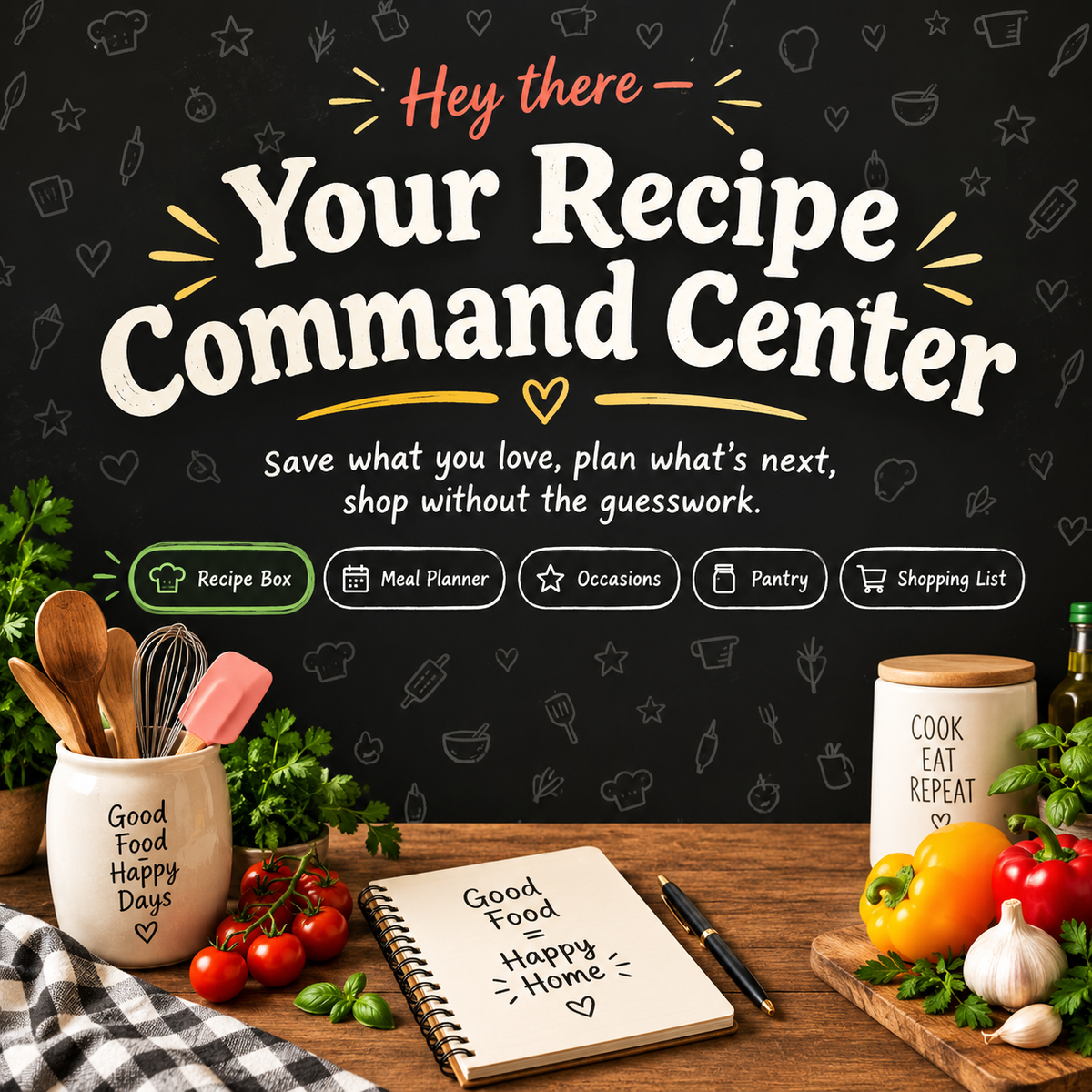 Recipe Command Center