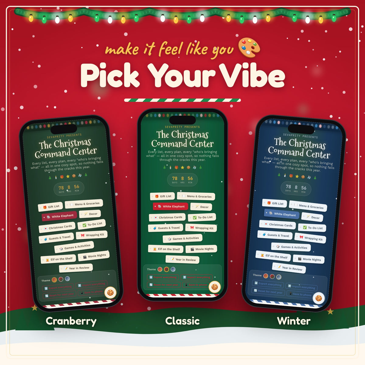 Christmas Command Center