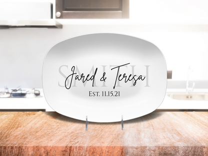 Est. Couples Full Name Platter