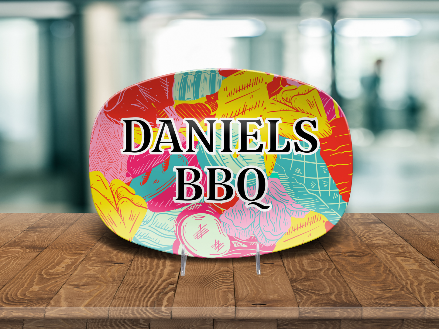 Bright BBQ Platter