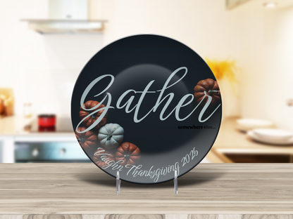 Gather...somewhere else Name Plate