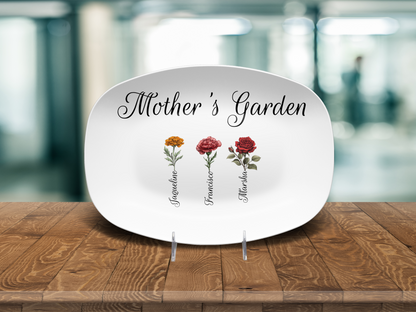 Mother's Garden Platter