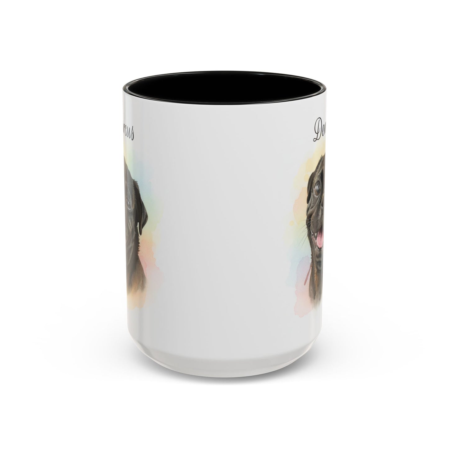 Pet Watercolor Accent Coffee Mug (11, 15oz)