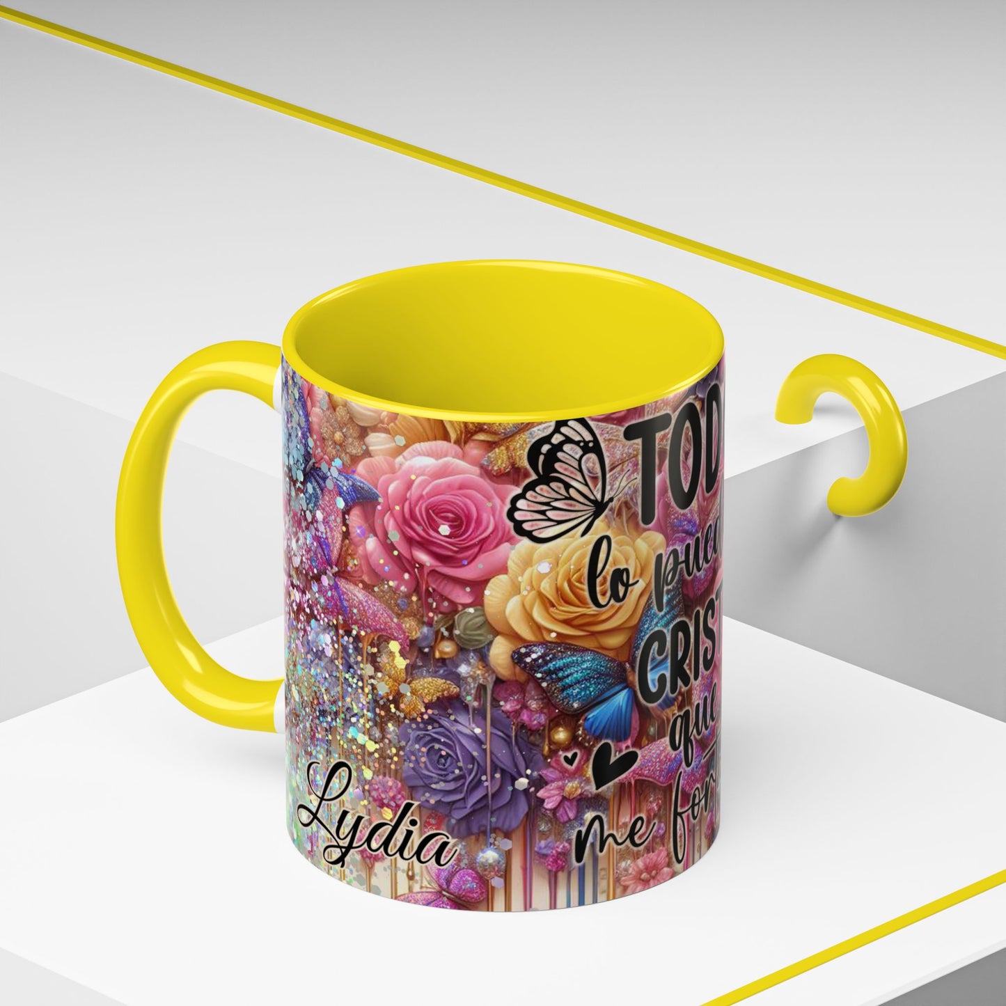 Todo Lo Puedo Name Coffee Mug (11, 15oz)